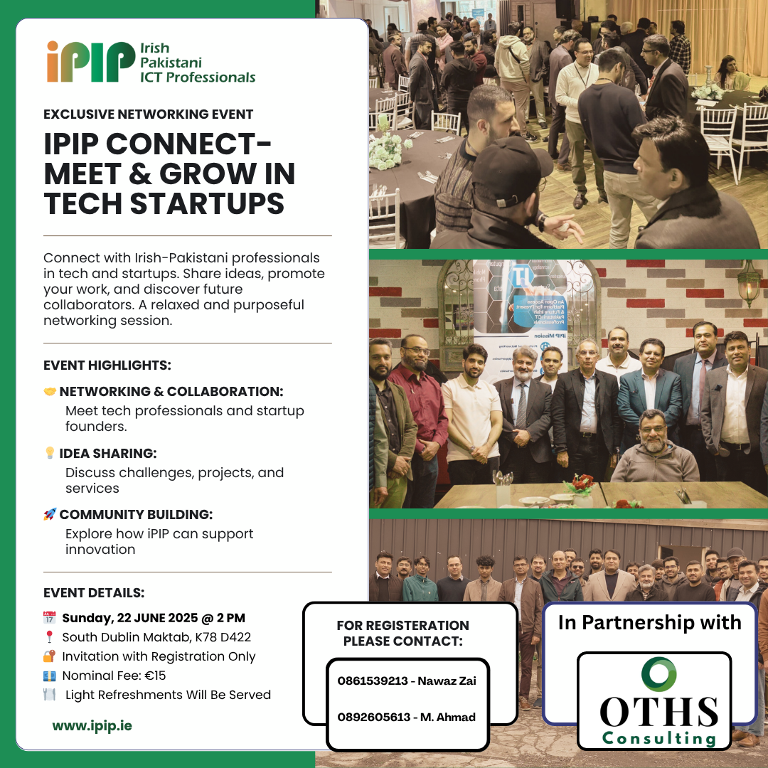 iPIP-CONNECT- Tech Startup Meetup is Planned on June 22 2025