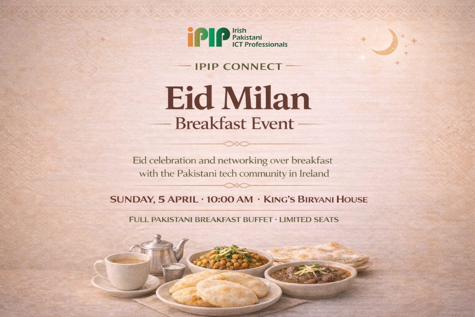 iPIP-CONNECT - Eid Milan Professional Networking Event Over Breakfast